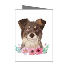 Watercolor Dog Mini Greeting Cards (pkg Of 8)