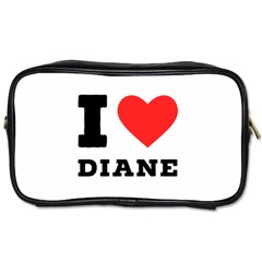 I Love Diane Toiletries Bag (one Side) by ilovewhateva