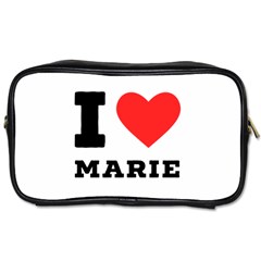 I Love Marie Toiletries Bag (one Side) by ilovewhateva