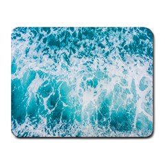 Tropical Blue Ocean Wave Small Mousepad by Jack14