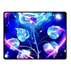 Rose Glow Love Colored Fleece Blanket (small)