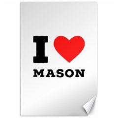 I Love Mason Canvas 24  X 36  by ilovewhateva