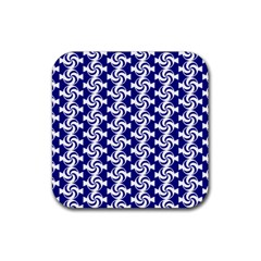 Candy Illustration Pattern Rubber Coaster (square) by GardenOfOphir