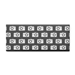 Modern Chic Vector Camera Illustration Pattern Hand Towel