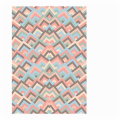 Trendy Chic Modern Chevron Pattern Small Garden Flag (two Sides) by GardenOfOphir