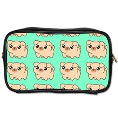 Puppy Pattern Dog Pet Toiletries Bag (two Sides) by Jancukart