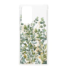 Gold And Green Eucalyptus Leaves Samsung Galaxy Note 20 Ultra Tpu Uv Case by Jack14