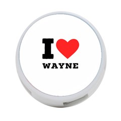 I Love Wayne 4-port Usb Hub (one Side) by ilovewhateva