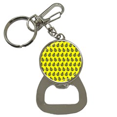 Ladybug Vector Geometric Tile Pattern Bottle Opener Key Chain by GardenOfOphir