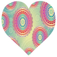 Background-02 Wooden Puzzle Heart by nateshop