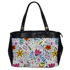 Flowers-484 Oversize Office Handbag by nateshop