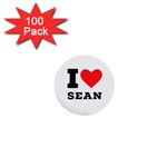 I love sean 1  Mini Buttons (100 pack) 
