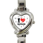 I love sean Heart Italian Charm Watch