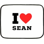 I love sean Fleece Blanket (Mini)