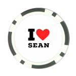 I love sean Poker Chip Card Guard (10 pack)