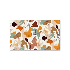 Shapes Pattern Sticker (rectangular)