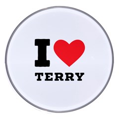 I Love Terry  Wireless Fast Charger(white) by ilovewhateva