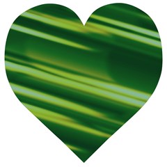 Green-01 Wooden Puzzle Heart by nateshop