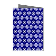 Abstract Knot Geometric Tile Pattern Mini Greeting Cards (pkg Of 8) by GardenOfOphir