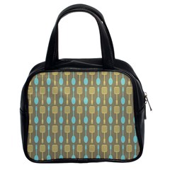 Spatula Spoon Pattern Classic Handbag (two Sides) by GardenOfOphir