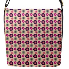 Cute Floral Pattern Flap Closure Messenger Bag (s) by GardenOfOphir