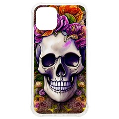 Cute Skulls And Bones Iphone 12/12 Pro Tpu Uv Print Case by GardenOfOphir