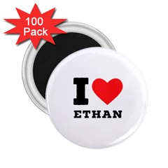 I Love Ethan 2 25  Magnets (100 Pack)  by ilovewhateva