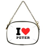 I love peter Chain Purse (Two Sides) Front