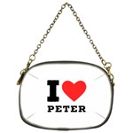 I love peter Chain Purse (Two Sides) Back