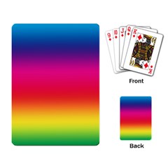 Spectrum Playing Cards Single Design (rectangle) by nateshop