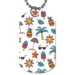 Summer Dog Tag (two Sides)