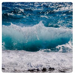 Waves Uv Print Square Tile Coaster  by nateshop