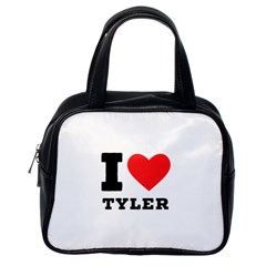 I Love Tyler Classic Handbag (one Side) by ilovewhateva