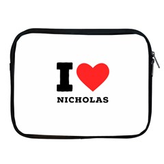 I Love Nicholas Apple Ipad 2/3/4 Zipper Cases by ilovewhateva