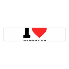 I Love Nicholas Velvet Scrunchie by ilovewhateva