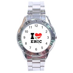 I Love Eric Stainless Steel Analogue Watch by ilovewhateva