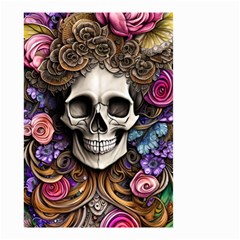 Skull Bones Small Garden Flag (two Sides) by GardenOfOphir