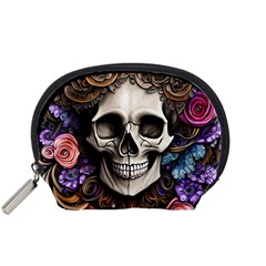 Skull Bones Accessory Pouch (small) by GardenOfOphir