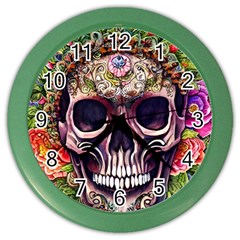 Bone Cute Color Wall Clock by GardenOfOphir