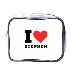 I Love Stephen Mini Toiletries Bag (one Side) by ilovewhateva