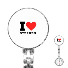 I Love Stephen Stainless Steel Nurses Watch by ilovewhateva