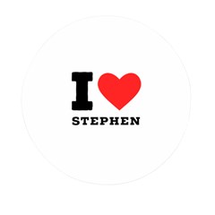 I Love Stephen Mini Round Pill Box (pack Of 5) by ilovewhateva
