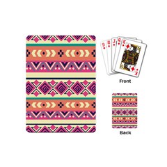 Unique Pattern Design Vintage Playing Cards Single Design (mini)