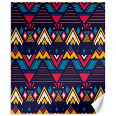 Pattern Colorful Aztec Canvas 8  X 10 