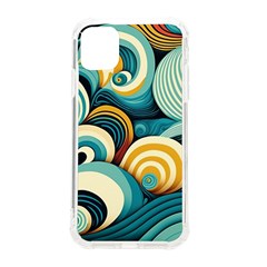 Waves Ocean Sea Abstract Whimsical (1) Iphone 11 Tpu Uv Print Case by Jancukart