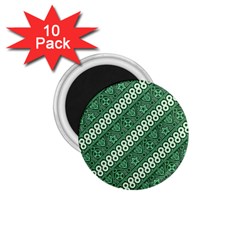 Batik-green 1 75  Magnets (10 Pack)  by nateshop