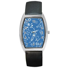 Education Barrel Style Metal Watch by nateshop