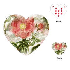 Flowers-102 Playing Cards Single Design (heart)