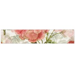 Flowers-102 Large Premium Plush Fleece Scarf 