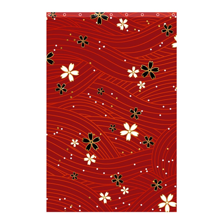 Flowers-106 Shower Curtain 48  x 72  (Small) 